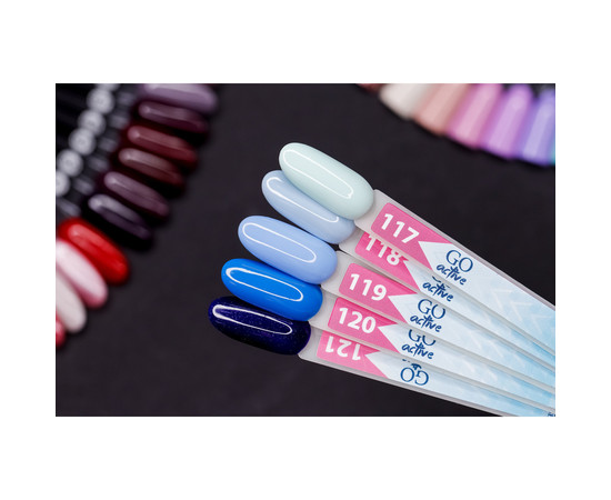 Изображение 3 Гель-лак GO Active 119 Focus On Your Goals голубое облако, 10 мл, Объем (мл, г): 10, Цвет: 119