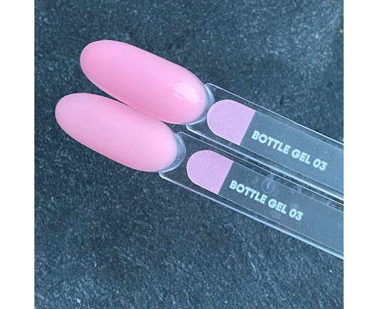Зображення 5 Nails of the Day Bottle Gel 03 – надміцний гель ніжно-рожевий , 30 мл, Об'єм (мл, г): 30, Колір: 03