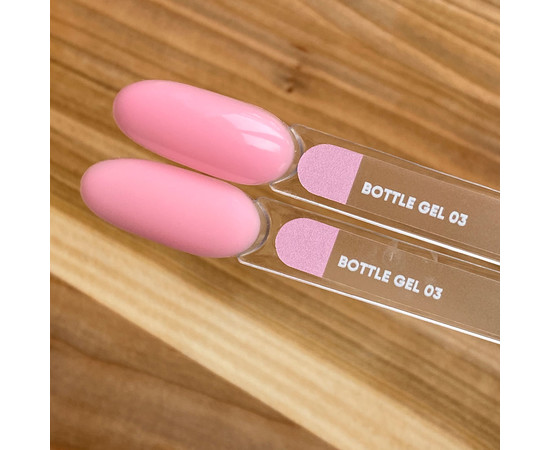 Зображення 6 Nails of the Day Bottle Gel 03 – надміцний гель ніжно-рожевий , 30 мл, Об'єм (мл, г): 30, Колір: 03