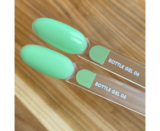 Зображення 3 Nails of the Day Bottle Gel 06 – надміцний гель світло-салатовий, 30 мл, Об'єм (мл, г): 30, Колір: 06