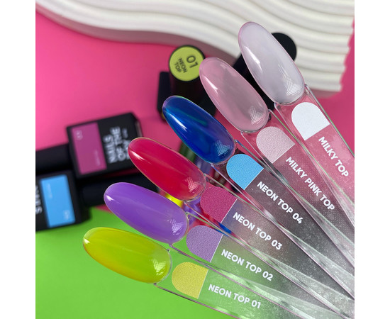 Зображення 3 Nails of the Day Milky top – ніжно-молочний топ без липкого шару для нігтів, 10 мл, Об'єм (мл, г): 10, Колір: Milky