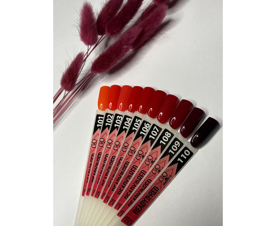 Изображение 2 Гель-лак GO Active 106 Ready For Red клубнично-малиновый, 10 мл, Объем (мл, г): 10, Цвет: 106