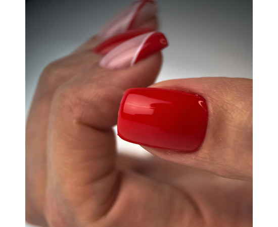 Зображення 6 Nails of the Day Let’s special red – особливий червоний гель лак, що перекривається в один шар, 10 мл, Об'єм (мл, г): 10, Колір: Red