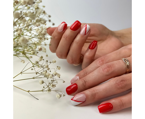 Изображение 6 Nails of the Day Let’s special white – особый белый гель лак, перекрывающийся в один слой, 10 мл, Объем (мл, г): 10, Цвет: White