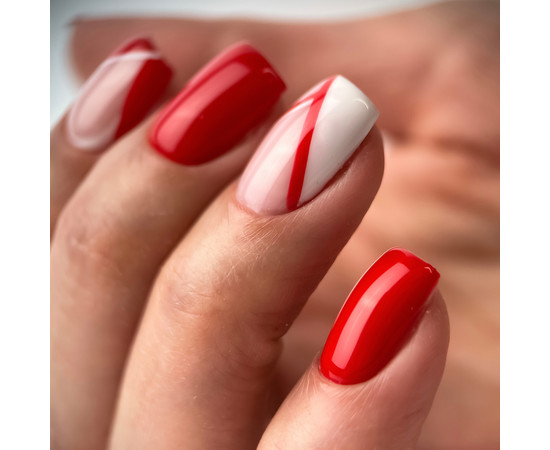 Зображення 7 Nails of the Day Let’s special red – особливий червоний гель лак, що перекривається в один шар, 10 мл, Об'єм (мл, г): 10, Колір: Red