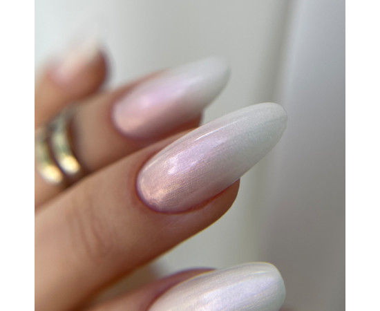 Зображення 7 Nails of the Day Shell top 03 – перлинний топ з рожевою втиркою без липкого шару, 10 мл, Об'єм (мл, г): 10, Колір: 03