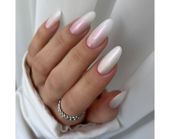 Зображення 5 Nails of the Day Shell top 03 – перлинний топ з рожевою втиркою без липкого шару, 10 мл, Об'єм (мл, г): 10, Колір: 03