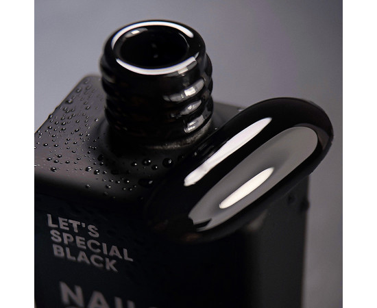 Изображение 4 Nails of the Day Let’s special black – особый черный гель лак, перекрывающийся в один слой, 10 мл, Объем (мл, г): 10, Цвет: Black