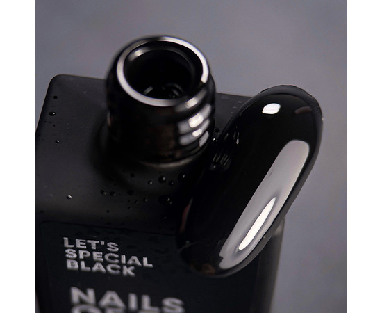 Изображение 3 Nails of the Day Let’s special black – особый черный гель лак, перекрывающийся в один слой, 10 мл, Объем (мл, г): 10, Цвет: Black