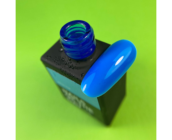 Зображення 2 Nails of the Day Neon top 04 – неоновий голубий топ без липкого шару для нігтів, 10 мл, Об'єм (мл, г): 10, Колір: 04