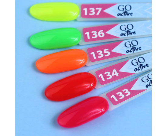 Изображение 3 Гель-лак GO Active 135 Find Your Way сочный оранжевый, 10 мл, Объем (мл, г): 10, Цвет: 135