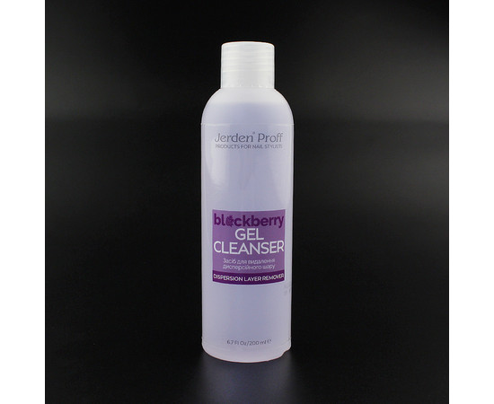 Изображение 2 Средство для удаления липкого слоя Jerden Proff Gel Cleanser, ежевика, 200 мл