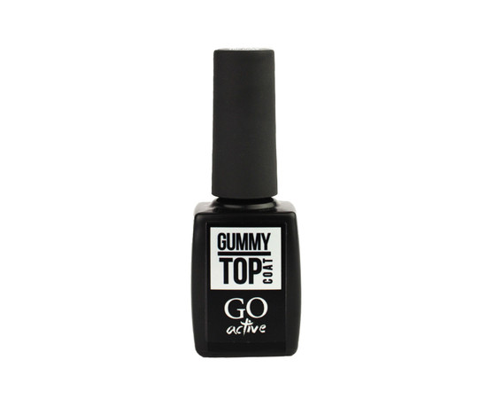 Зображення  Топ каучуковий для гель-лаку GO Active Gummy Top Coat, 10 мл