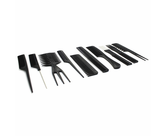 Зображення 2 Гребінець для волосся набір SPL 13721, 10 шт