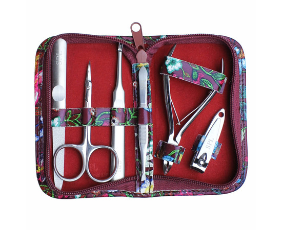 Изображение 2 Маникюрный набор SPL 77102AF "Красный мак с фоном"