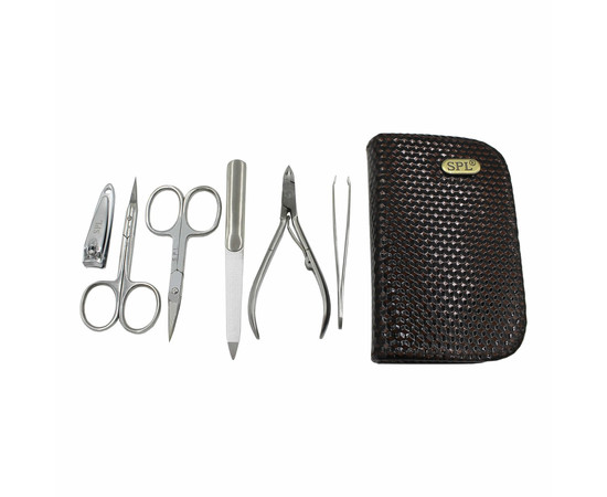Изображение 2 Маникюрный набор SPL 77106BD "Коричневый Мерс"