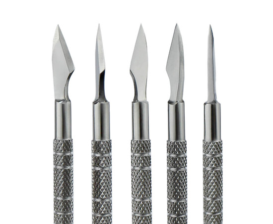 Зображення 2 Лопатка манікюрна кругла (топорик) SPL 9194