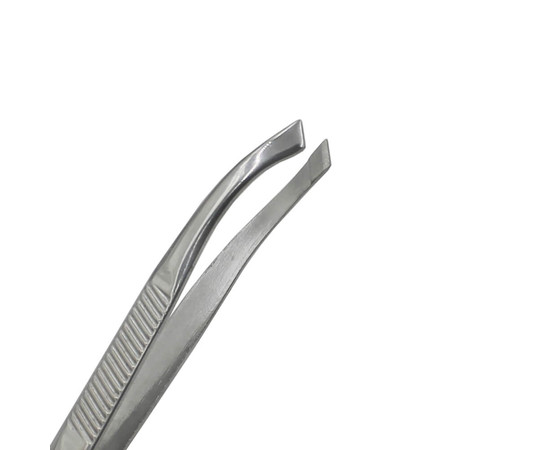 Зображення 3 Пінцет вигнутий скошений професійний SPL 9316