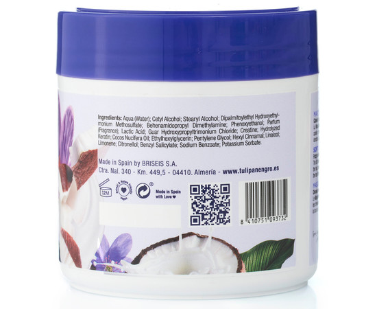 Зображення 2 Маска міцелярна Tulipan Negro М'якість та Гладкість, 400 мл