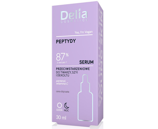 Изображение 2 Сыворотка против морщинок Delia Serum с пептидами, 30 мл