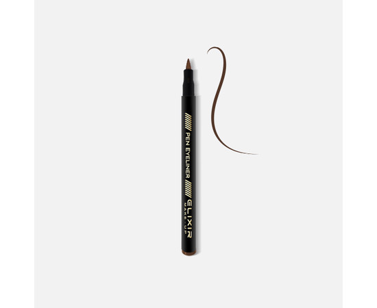 Зображення 2 Підводка для очей Elixir коричневий, Колір: коричневий
