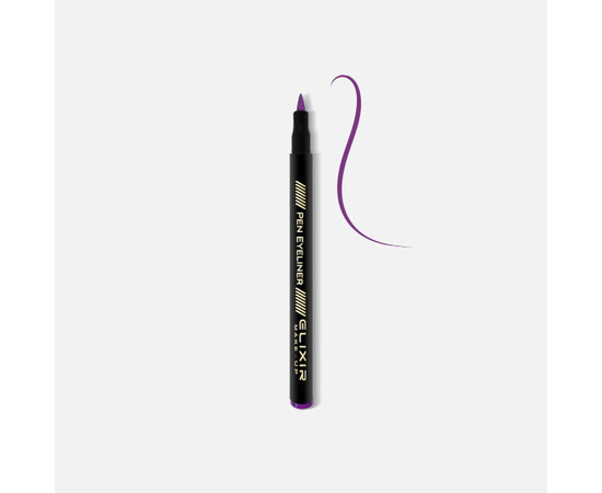 Изображение 2 Подводка для глаз Elixir слива, Цвет: слива