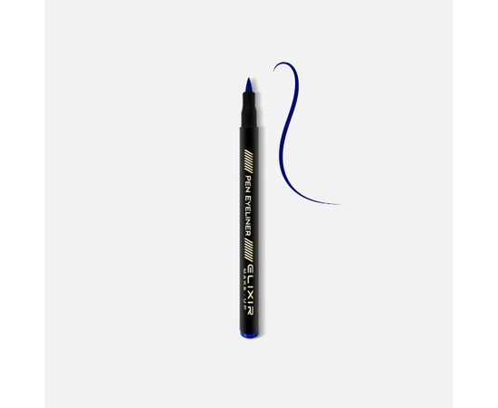 Изображение 2 Подводка для глаз Elixir синий, Цвет: Синий