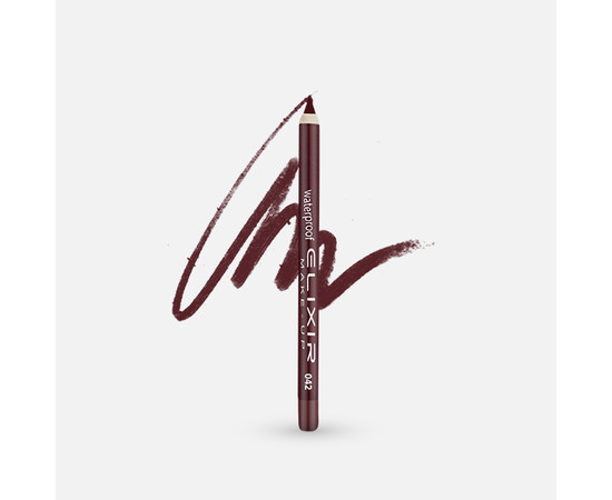 Изображение 2 Карандаш для губ Elixir 042 Marron Red, Цвет: 042