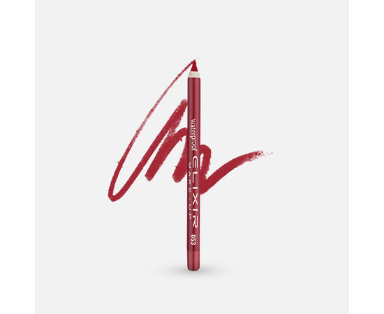 Зображення 2 Олівець для губ Elixir 053 Vermillion Red, Колір: 053