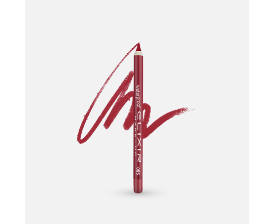 Изображение 2 Карандаш для губ Elixir 055 Burgundy, Цвет: 055