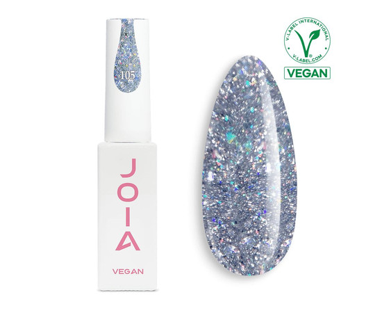 Изображение  Гель-лак для ногтей JOIA vegan 6 мл, №105, Объем (мл, г): 6, Цвет: 105