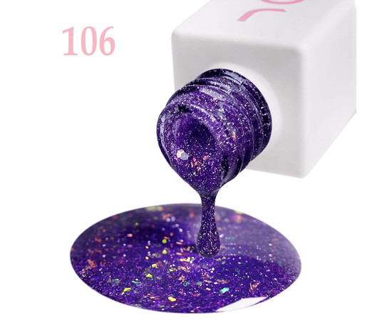 Зображення 2 Гель-лак для нігтів JOIA vegan 6 мл, № 106, Об'єм (мл, г): 6, Колір: 106