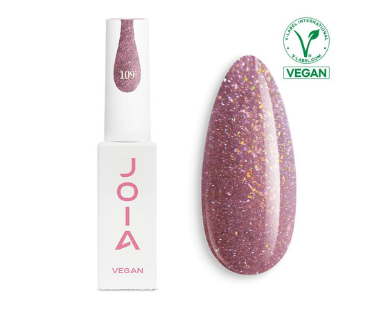 Изображение  Гель-лак для ногтей JOIA vegan 6 мл, №109, Объем (мл, г): 6, Цвет: 109