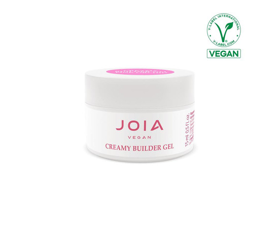 Зображення 2 Моделюючий гель Creamy Builder Gel JOIA vegan, Pink Orchid, 15 мл, Об'єм (мл, г): 15, Колір: Pink Orchid