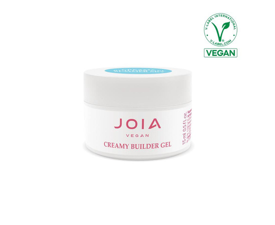 Зображення 2 Моделюючий гель Creamy Builder Gel JOIA vegan, Summer Sky, 15 мл, Об'єм (мл, г): 15, Колір: Summer Sky