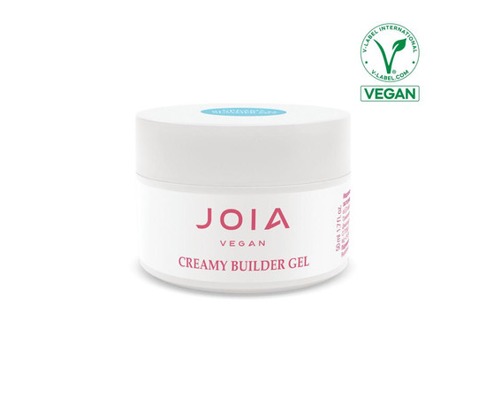 Зображення 2 Моделюючий гель Creamy Builder Gel JOIA vegan, Summer Sky, 50 мл, Об'єм (мл, г): 50, Колір: Summer Sky