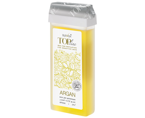 Зображення 2 Теплий віск ItalWax TOPline "Аргана" у картриджі, Аромат: Аргана, Об'єм (мл, г): 100