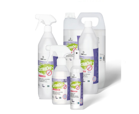 Зображення 2 Дезінфекційний засіб для видалення запахів і плям Disicide Extraoff  Spray, 1000 мл (D123022), Об'єм (мл, г): 1000