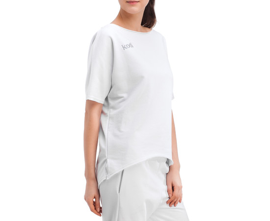 Изображение 2 Футболка свободная Kodi 20058180 с лого Kodi professional (цвет белый, р. XL), Размер: XL, Цвет: белый