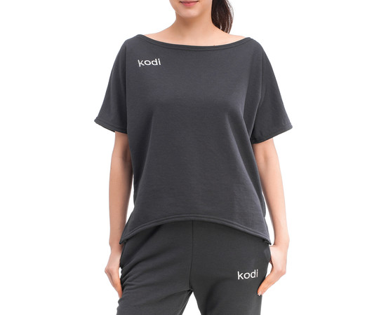 Зображення 3 Футболка вільна утеплена Kodi 20057916 з лого Kodi professional (колір темно-сірий, р. XL), Розмір: XL, Цвет: темно-сірий