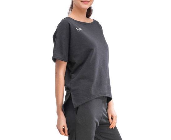 Изображение 4 Футболка свободная утепленная Kodi 20057893 с лого Kodi professional (цвет темно-серый, р. L), Размер: L, Цвет: темно-серый