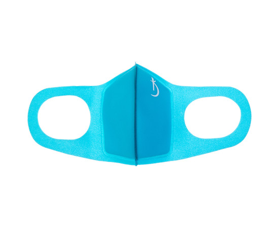 Зображення 2 Двошарова маска з неопрену без клапана Kodi 20095406, блакитна з логотипом, Цвет: блакитний