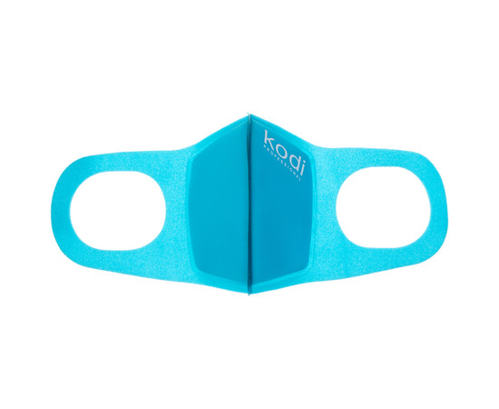 Зображення 2 Двошарова маска з неопрену без клапана Kodi 20095413, блакитна з логотипом Kodi Professional, Цвет: блакитний