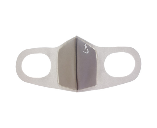 Изображение 2 Двухслойная маска из неопрена без клапана Kodi 20095345, серая с логотипом, Цвет: серый