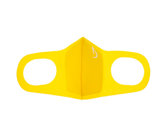 Зображення 2 Двошарова маска з неопрену без клапана Kodi 20095420, жовта з логотипом, Цвет: жовтий
