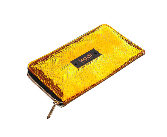 Зображення 2 Чохол для пензлів на блискавці Kodi №1 червоне золото