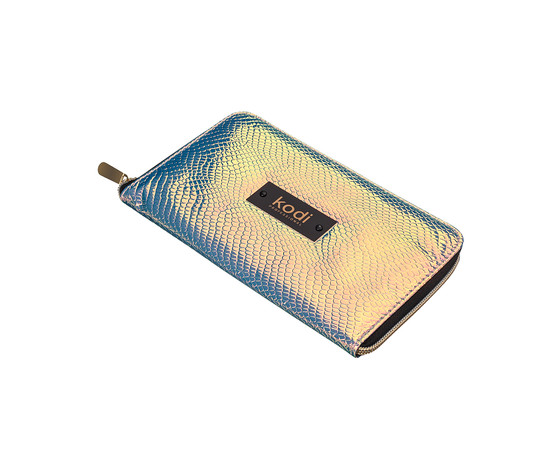 Зображення 3 Чохол для пензлів на блискавці Kodi №2 сріблясто-блакитний