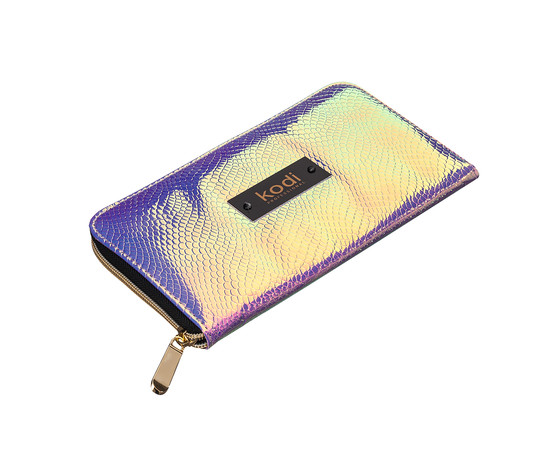 Зображення 2 Чохол для кистей на блискавці Kodi №3 сріблясто-фіолетовий