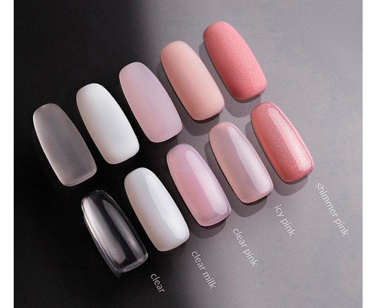 Зображення 2 База для гель-лаку Couture Colour Fiber Base 30 мл FB 00 Clear, Об'єм (мл, г): 30, Колір: 00