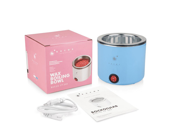 Зображення 3 Воскоплав баночний BUCOS CP-200 Blue 100W